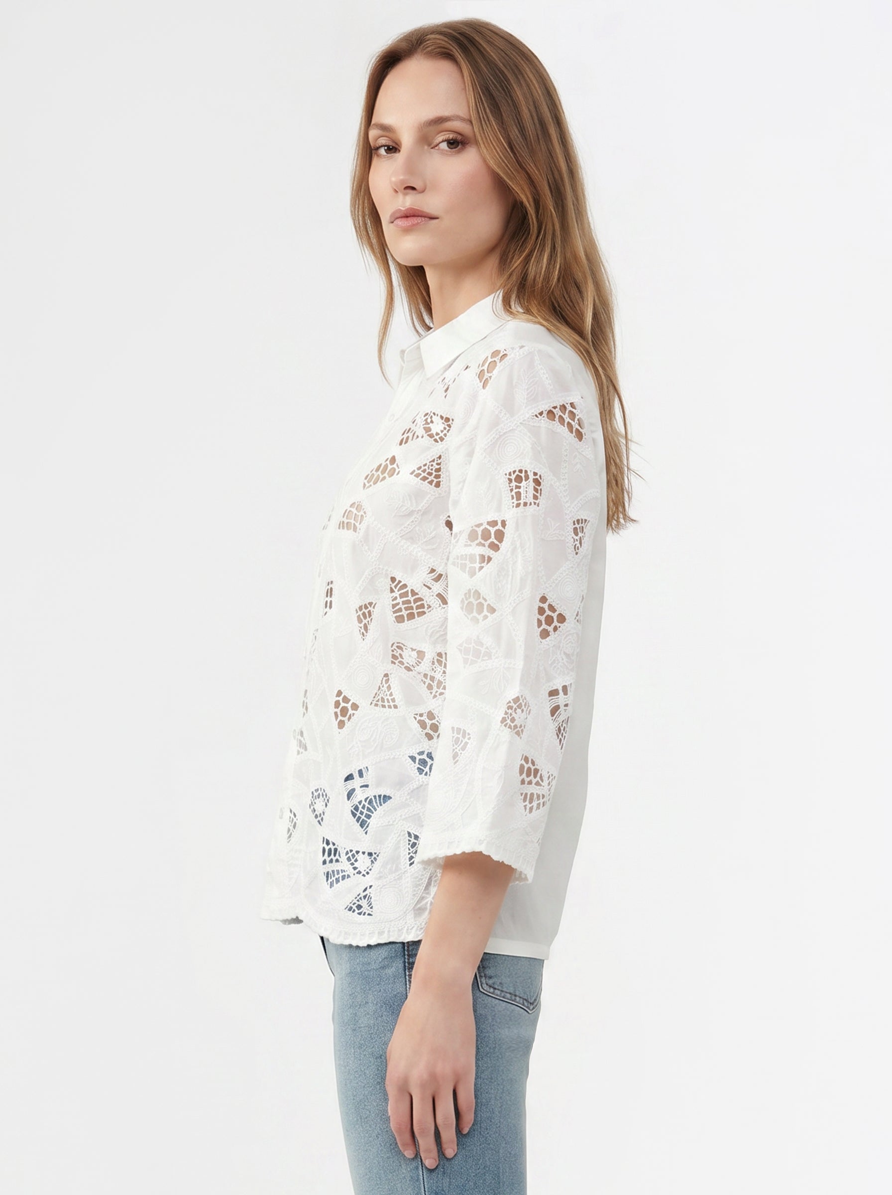 Women White Shirt