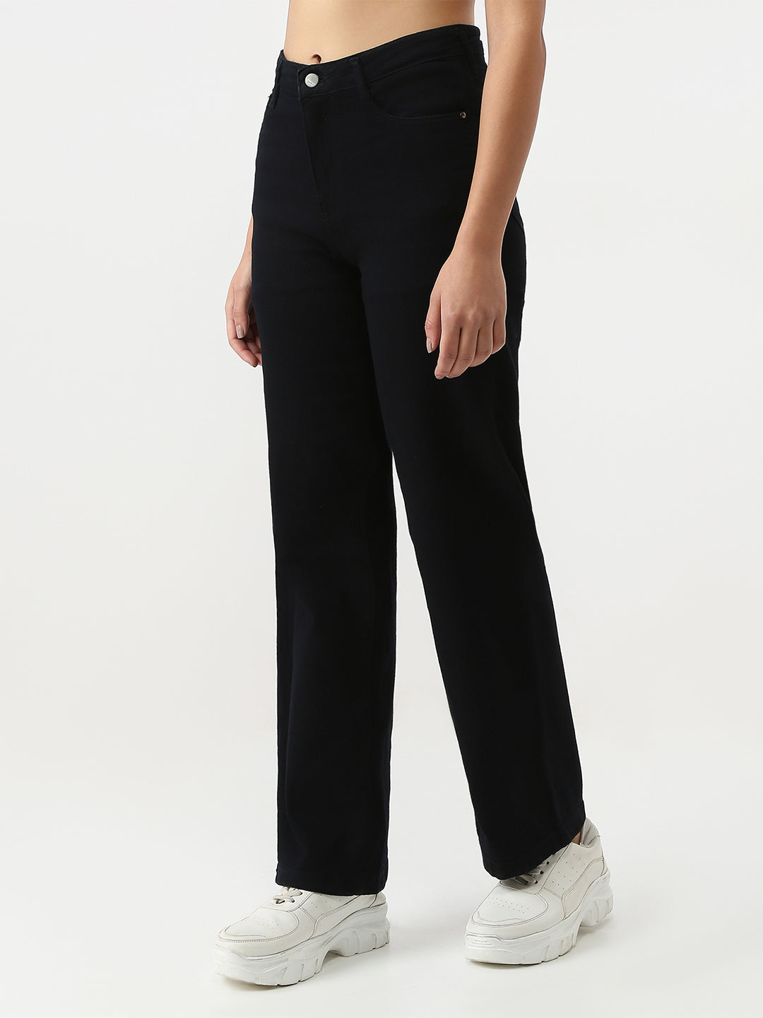 Women High-Rise Wide Leg Jeans