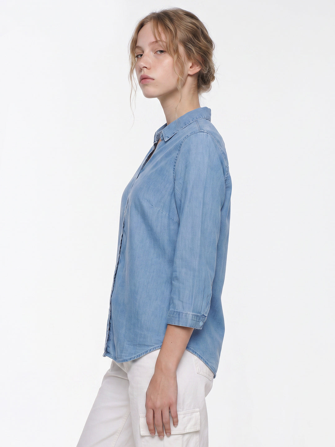 Blue Denim Shirt