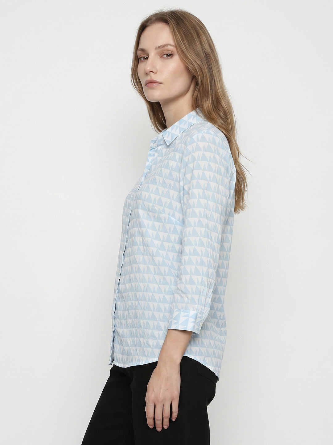 Women Sky/White Shirt