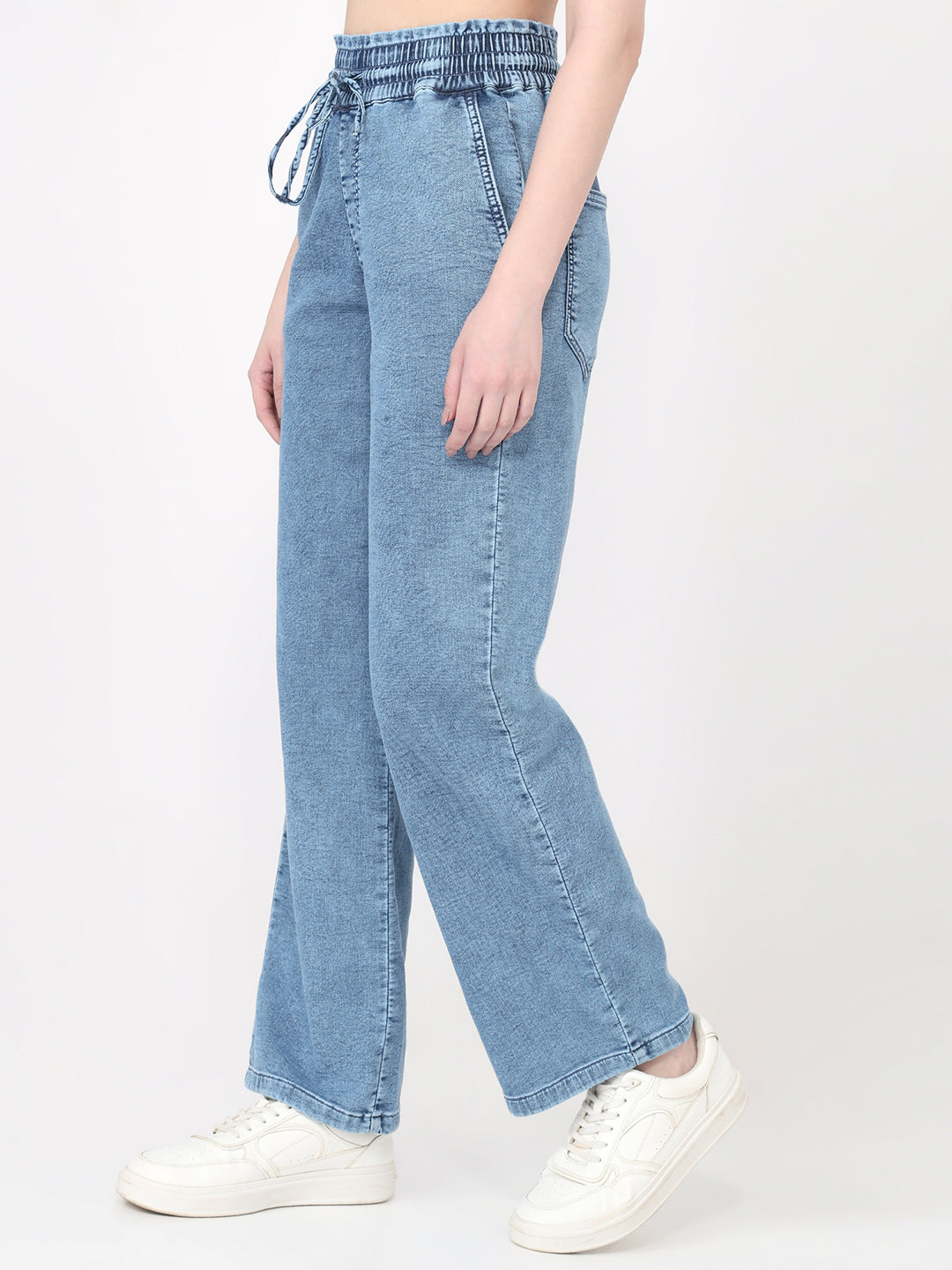 Blue Denim Joggers
