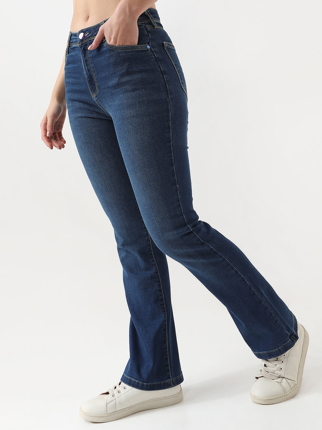 Women High-Rise Flare Jeans