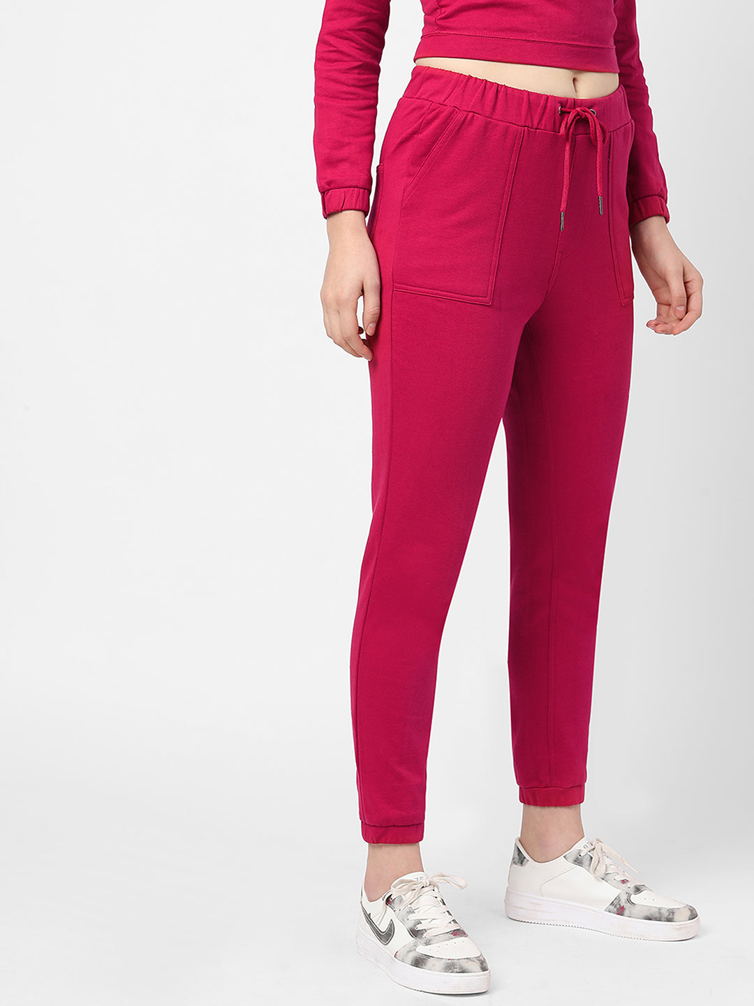 Women High-Rise Comfort Fit Joggers