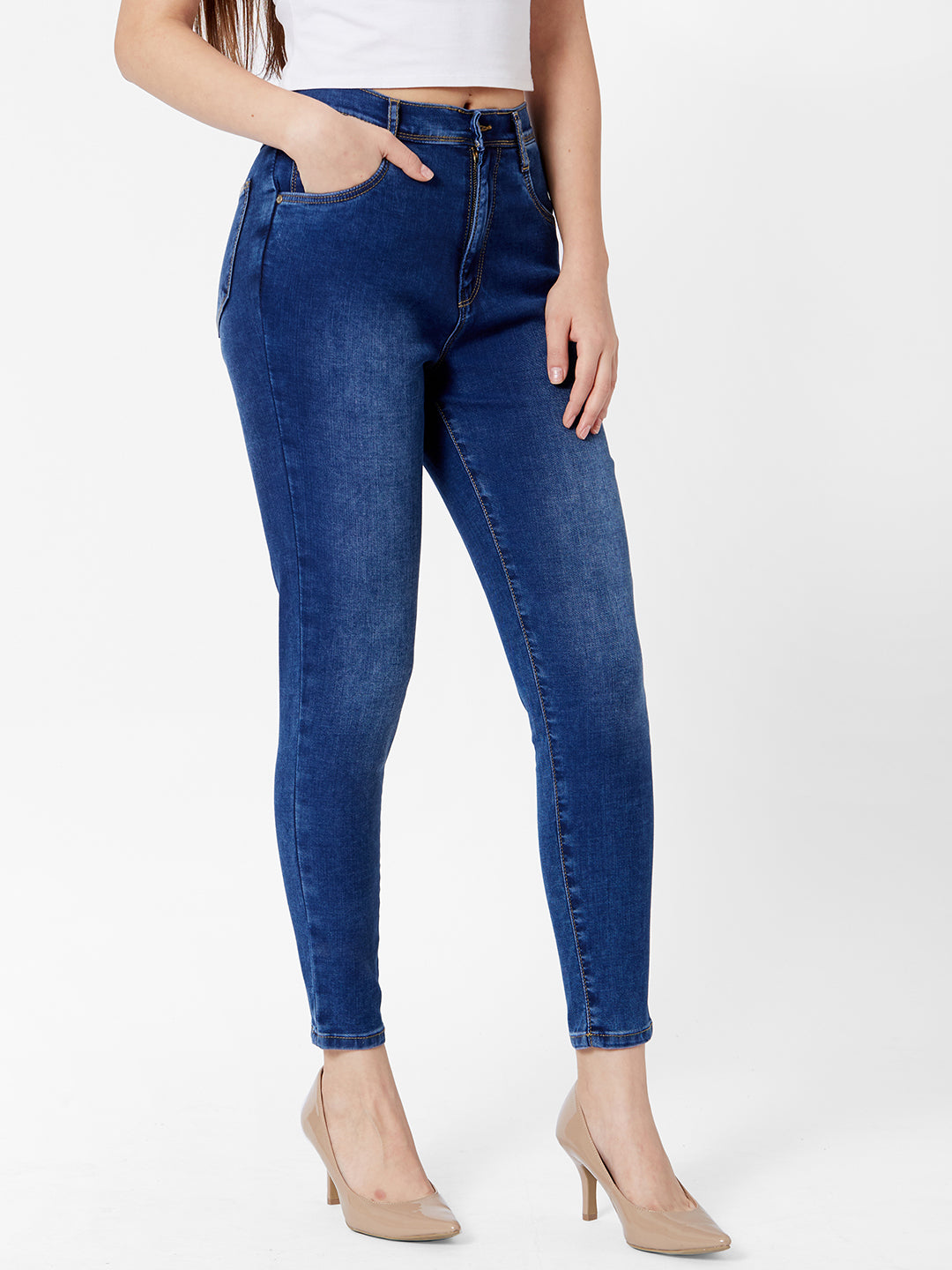 Women Super High-Rise Super Skinny Fit Jeans