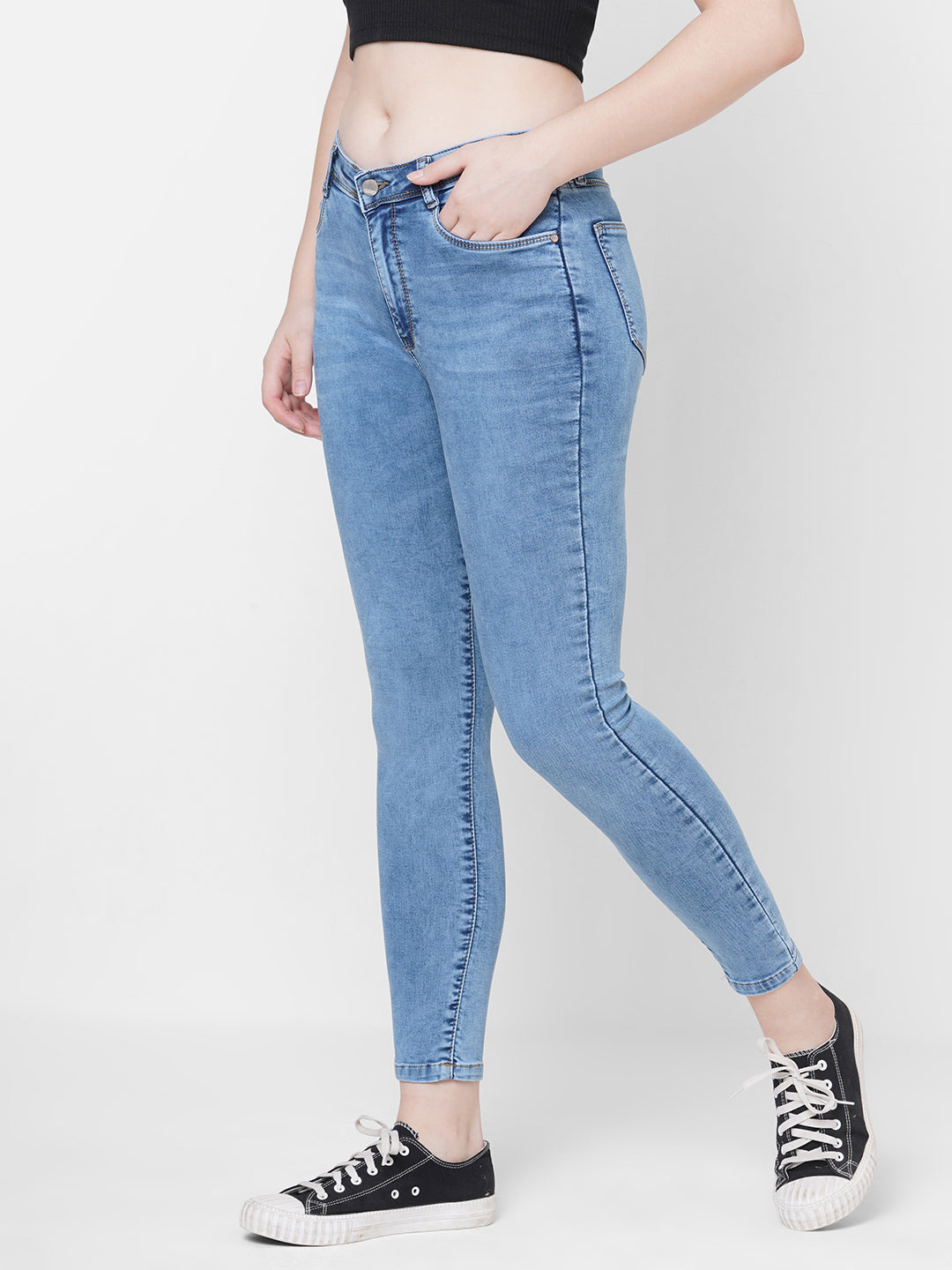 Women High-Rise Skinny Jeans