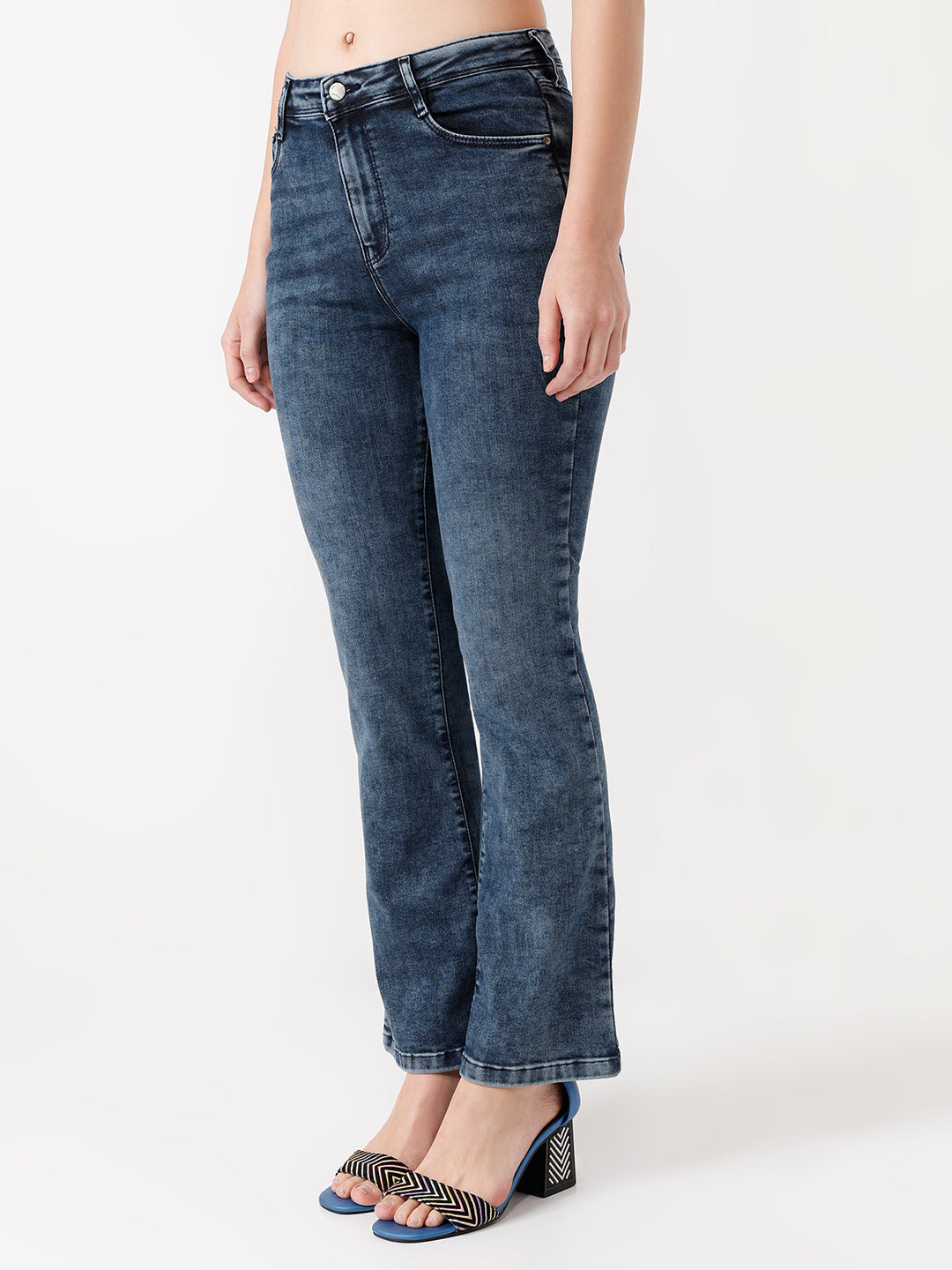 Women High-Rise Flare Jeans