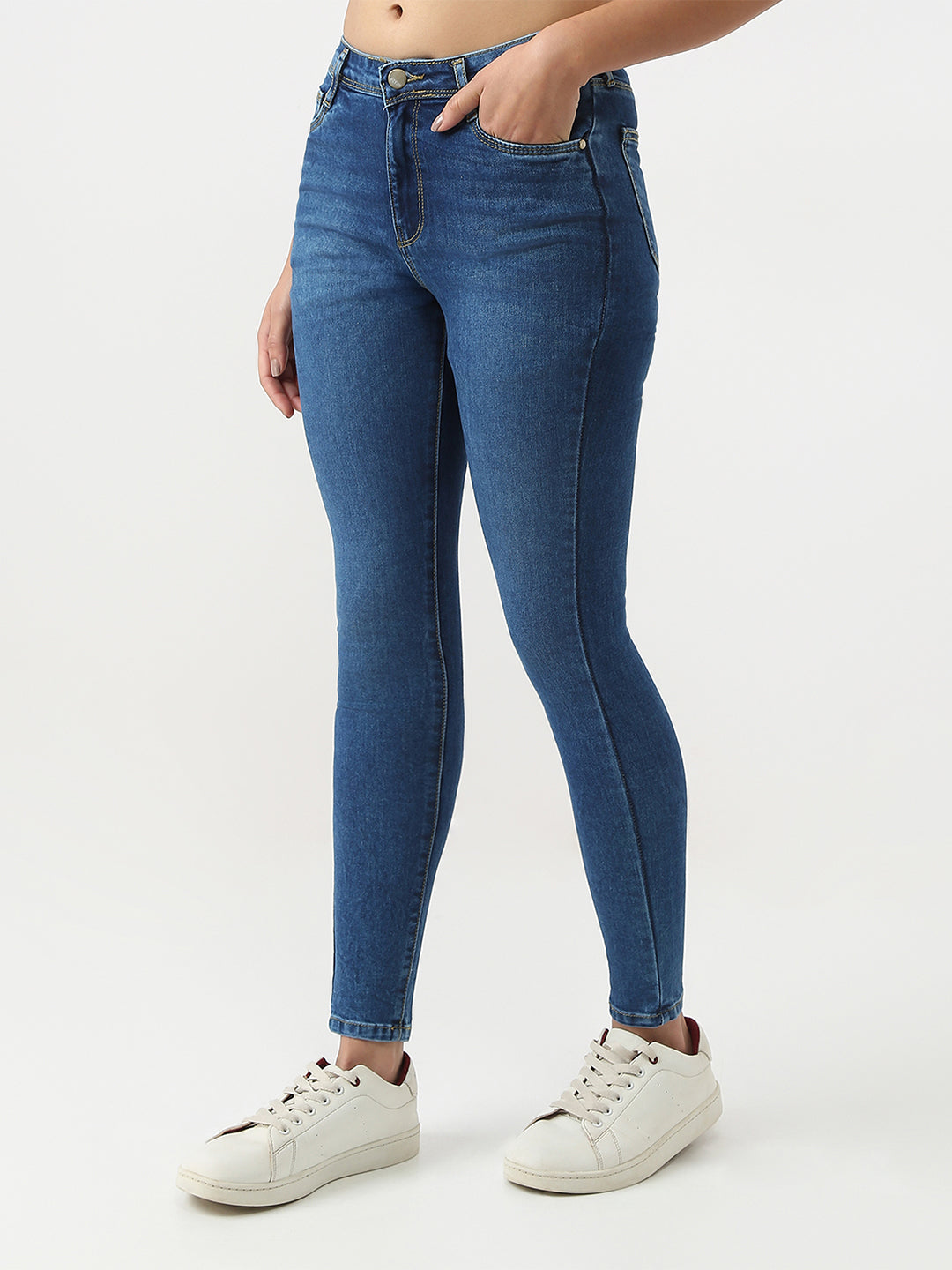 Women High-Rise Skinny Fit Jeans