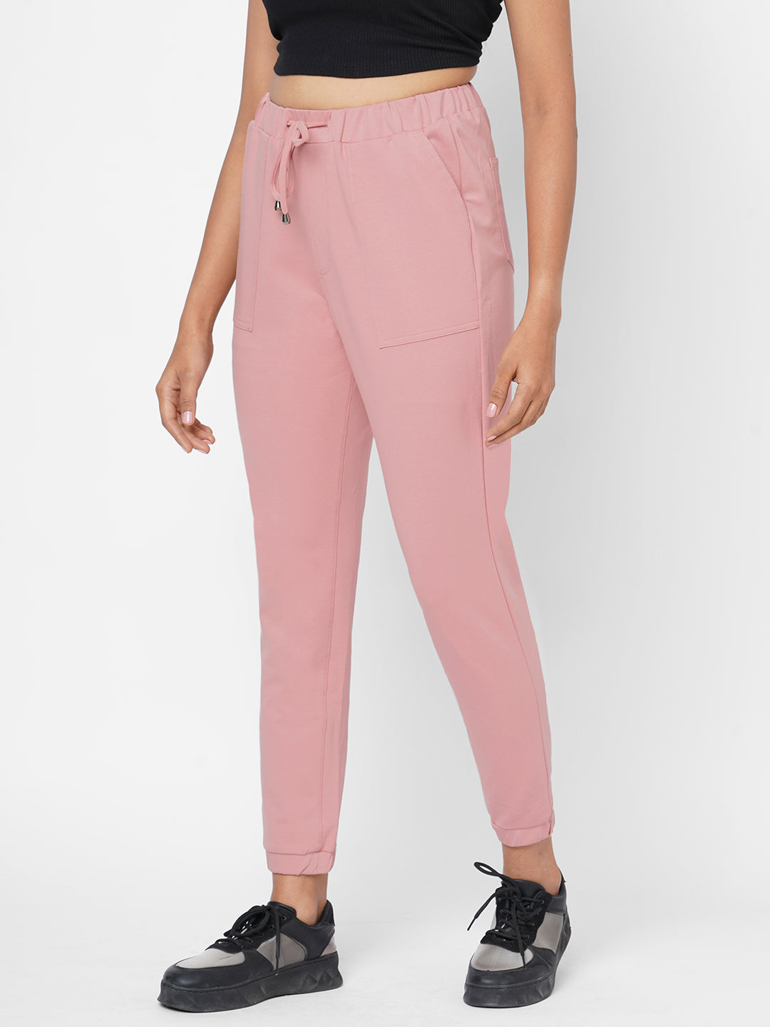 Women High-Rise Comfort Fit Athleisure Jogger