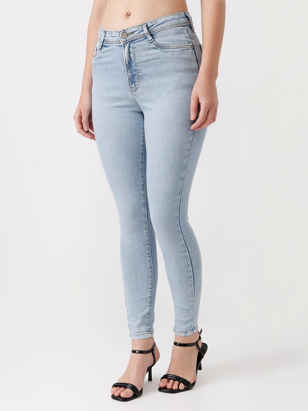 Women High Rise Skinny Fit Jeans