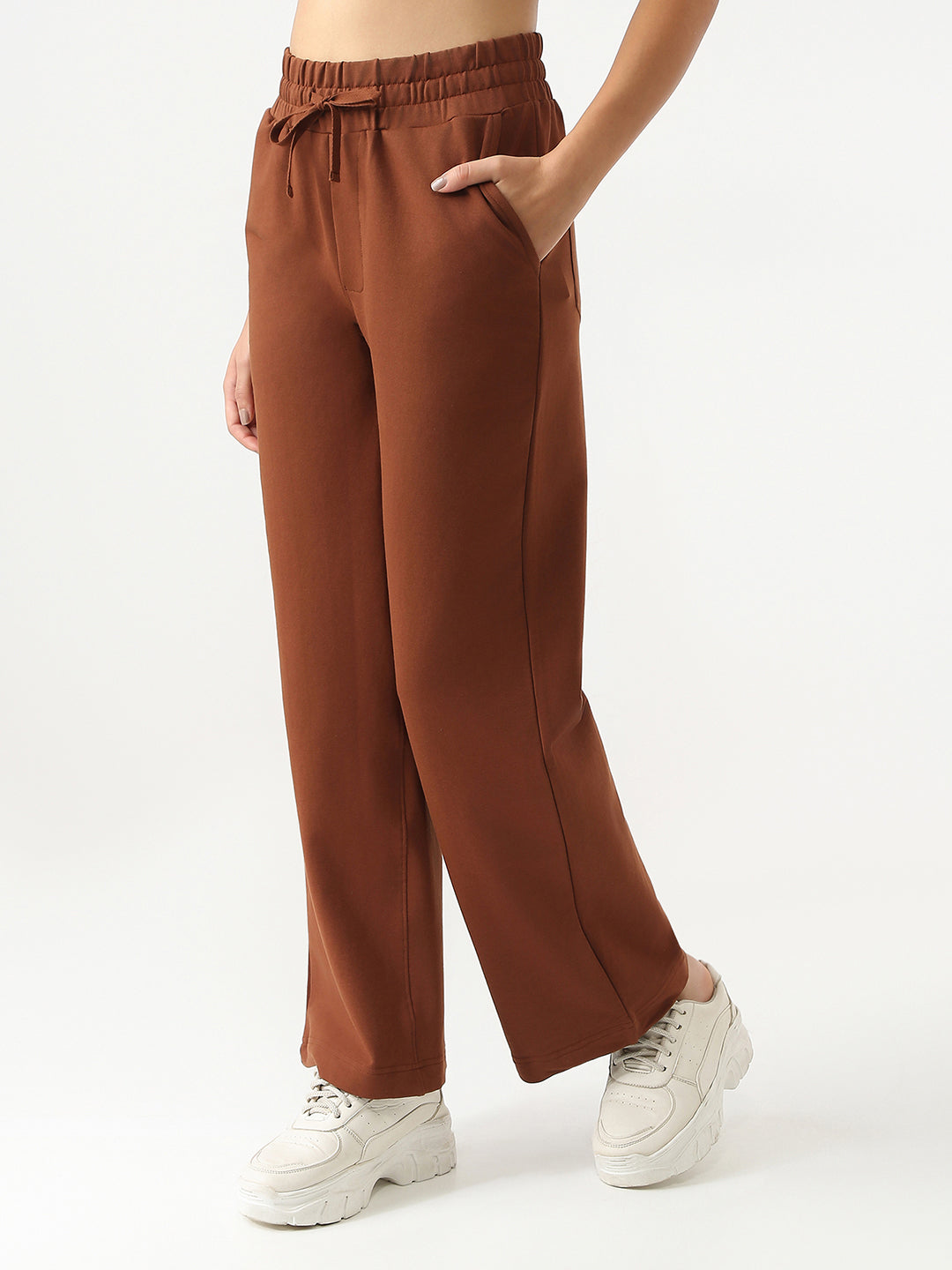 Women Sepia High-Rise Treggings