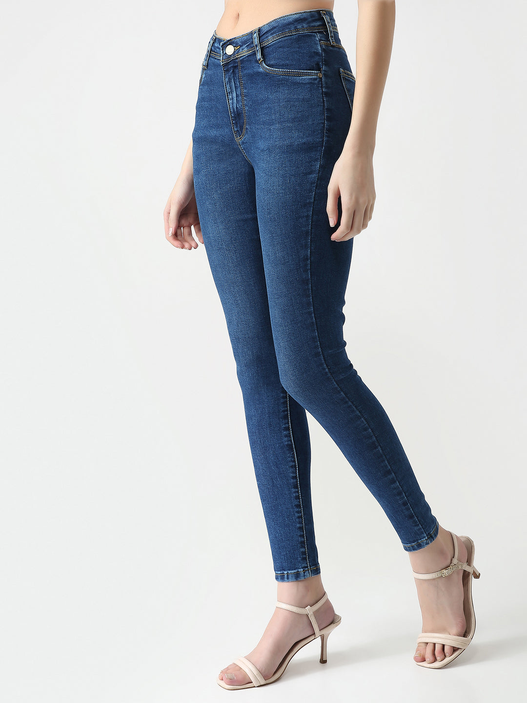 Women High-Rise Skinny Fit Jeans