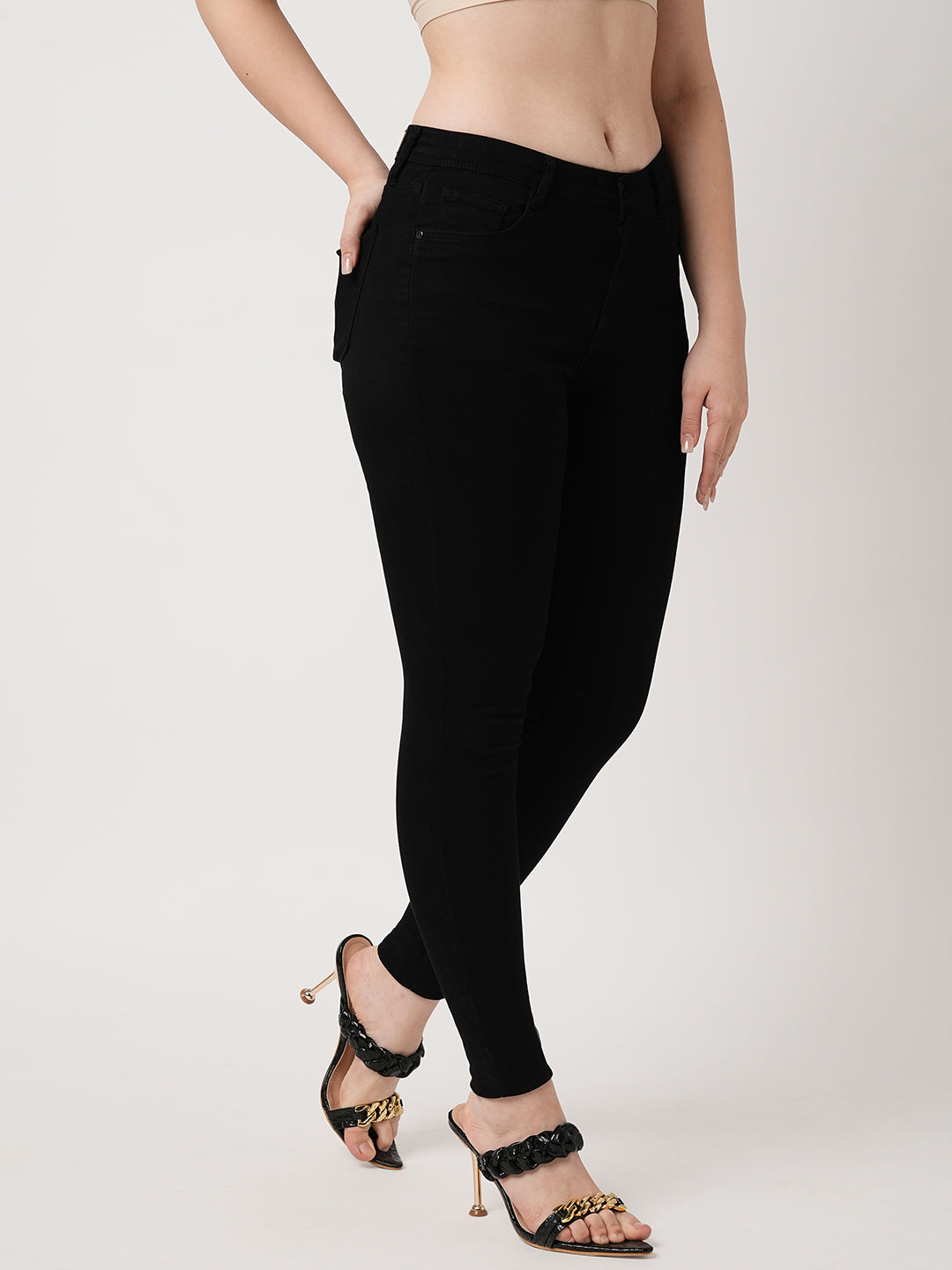 Women Mid-Rise Skinny Jeans