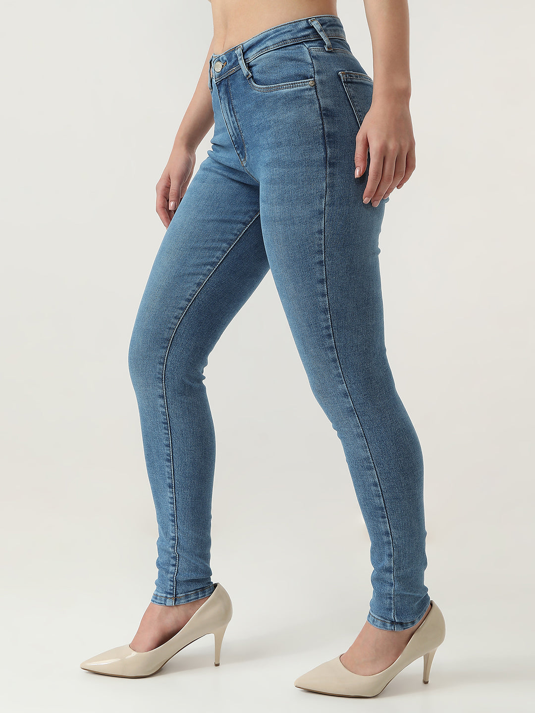 Women High-Rise Skinny Fit Jeans