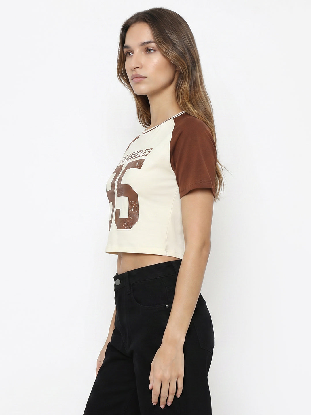 Women Ivory/Sepia Genz Tees