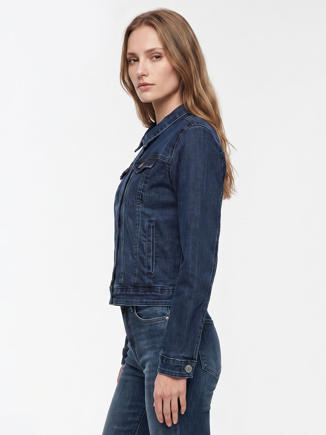 Women Dark Blue Jacket
