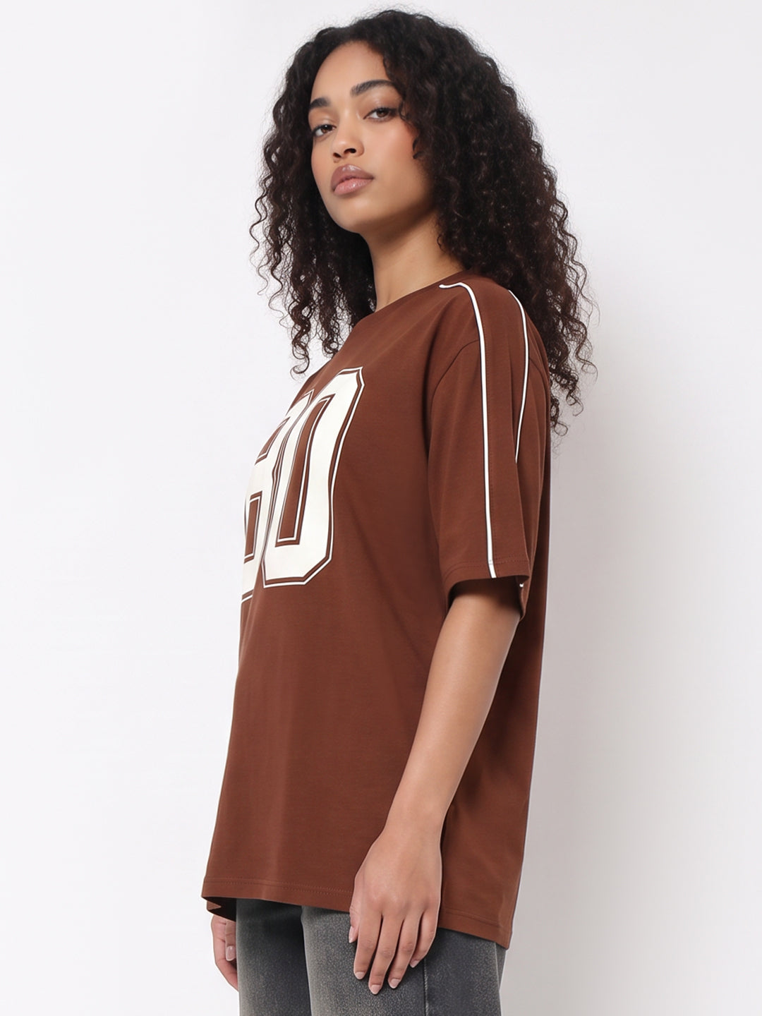 Sepia Oversized T-Shirt