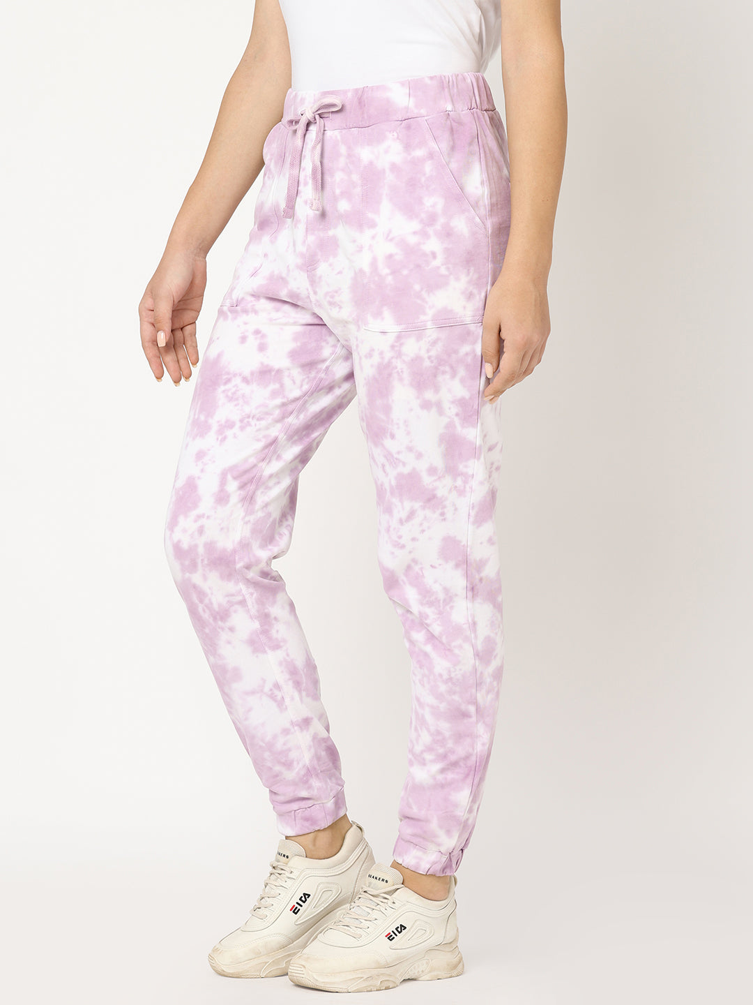 Women Tie & Dye Athleisure Joggers