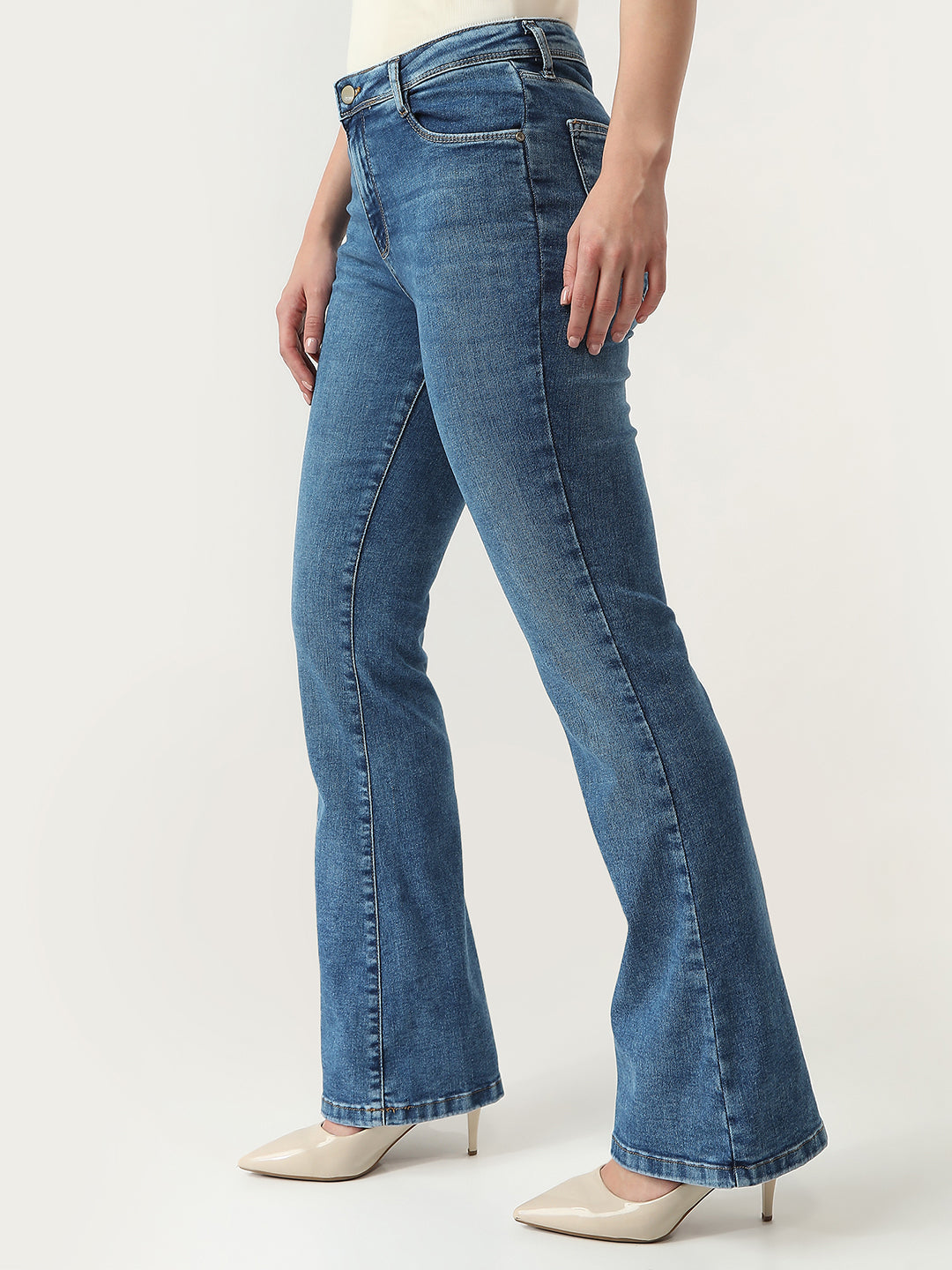Women High-Rise Flare Jeans