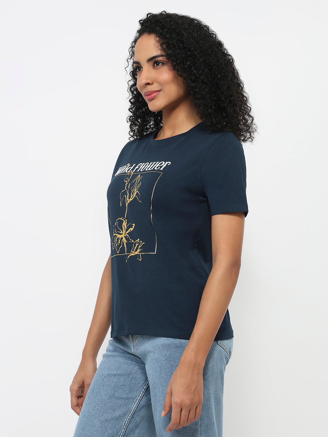Women Airforce Graphic T-Shirt