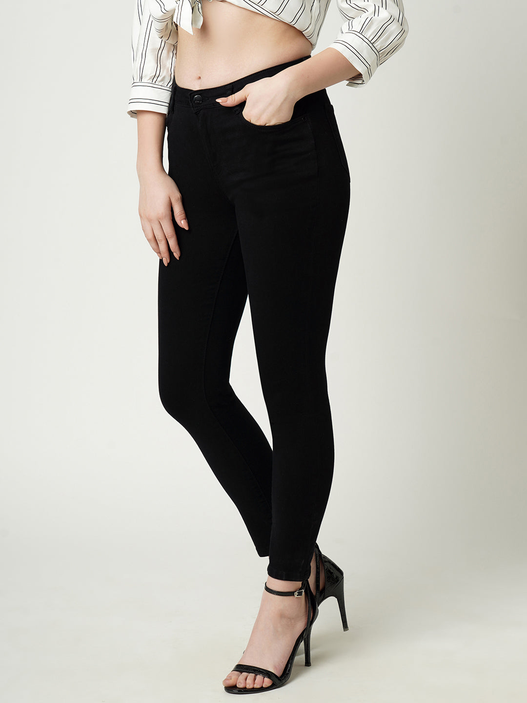 Women Mid-Rise Skinny Jeans