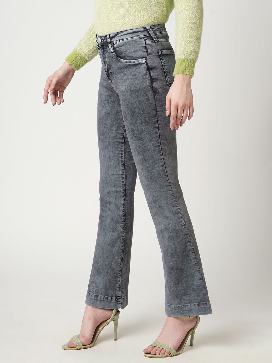 Women High-Rise Flare Jeans