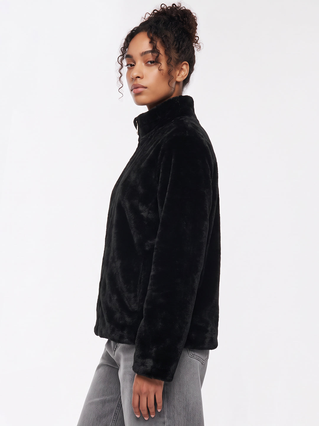 Black Winter Soft Jacket