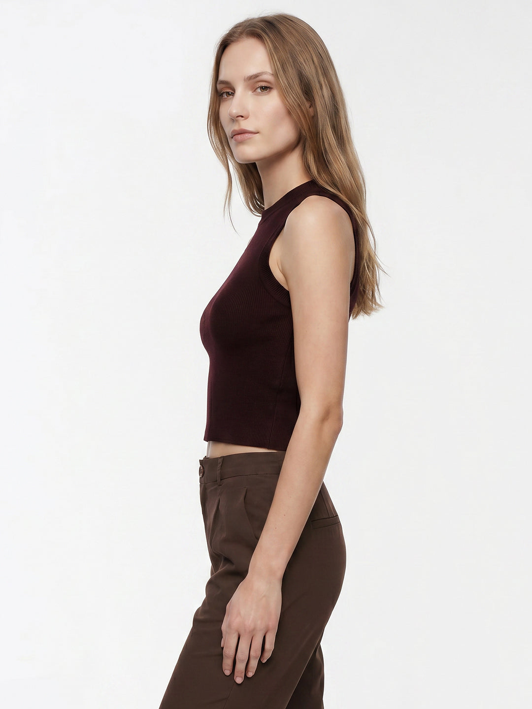 Women Wine Tank Top