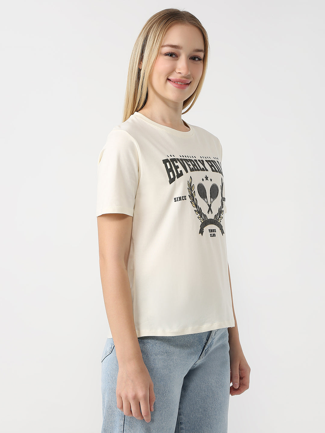 Women Graphic Boxy T-Shirt