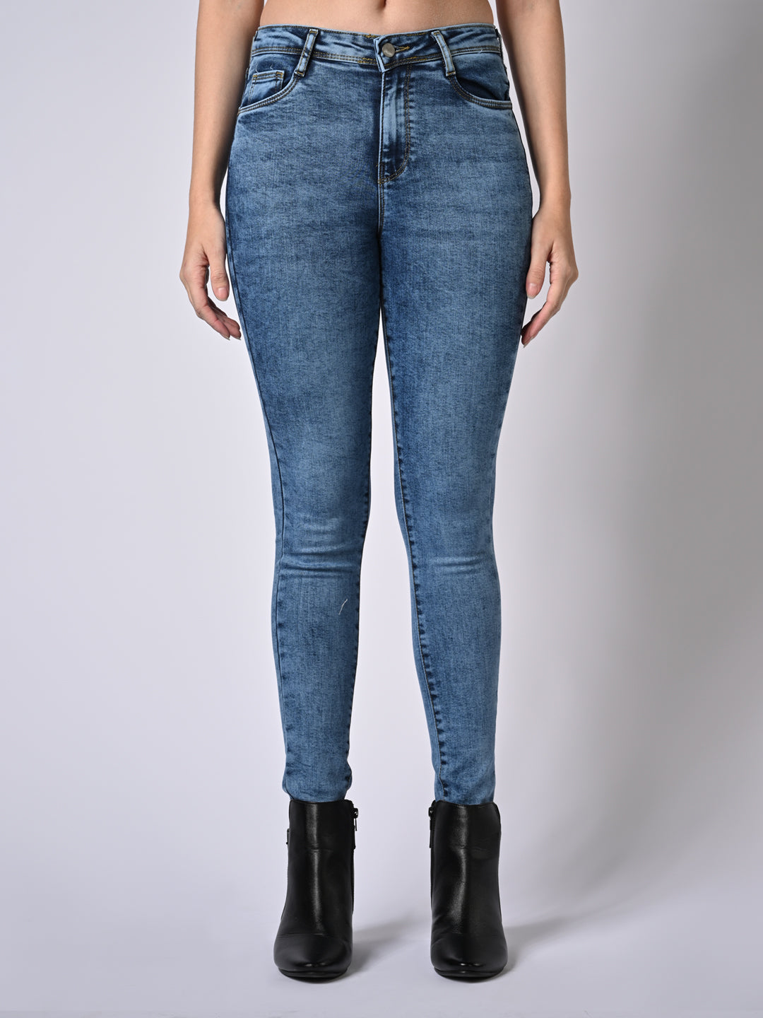 Women High-Rise Skinny Fit Jeans