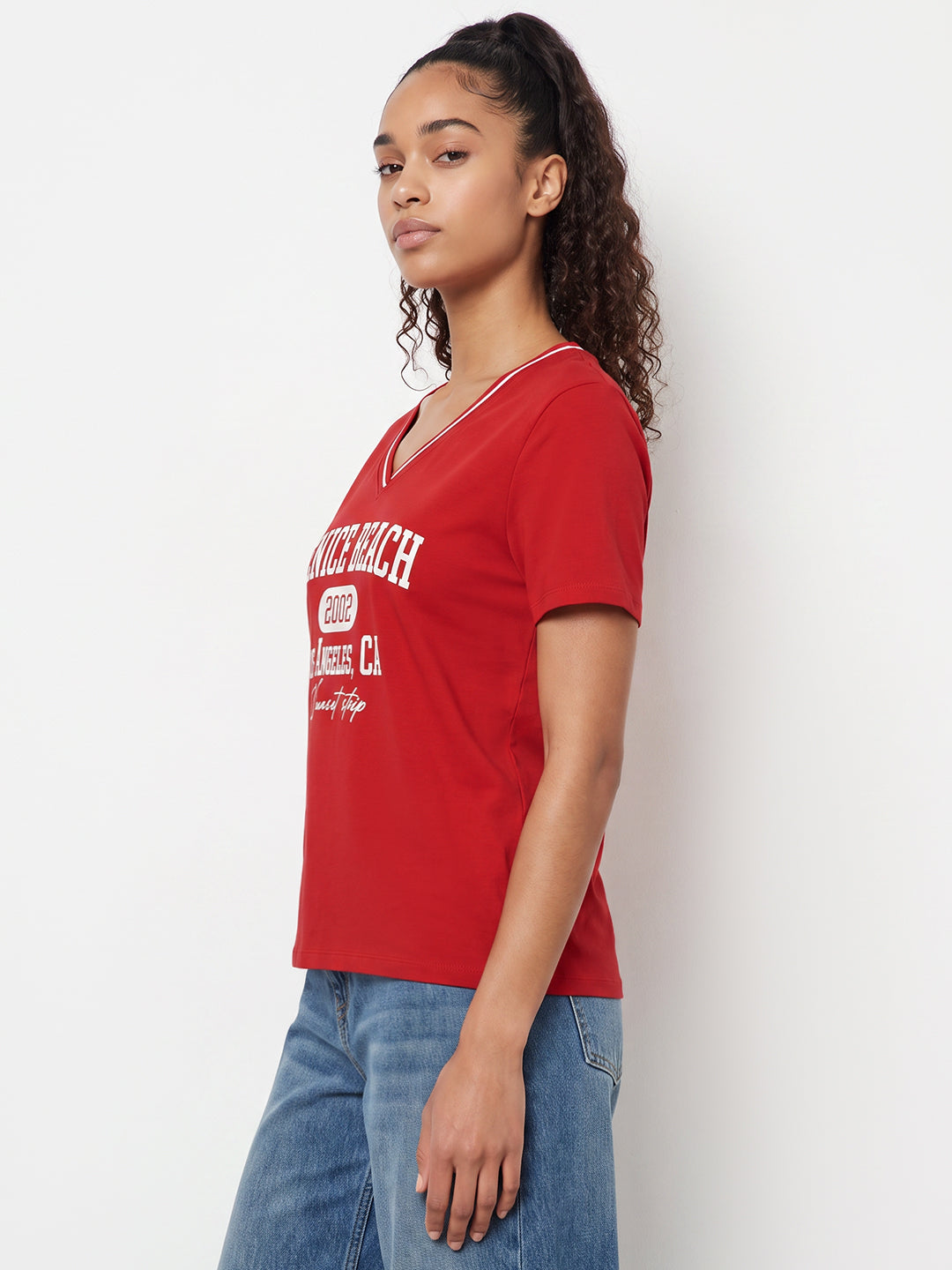 Red Graphic Neo Tees