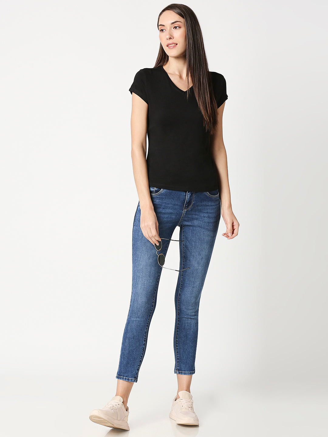 Women Black T-Shirt