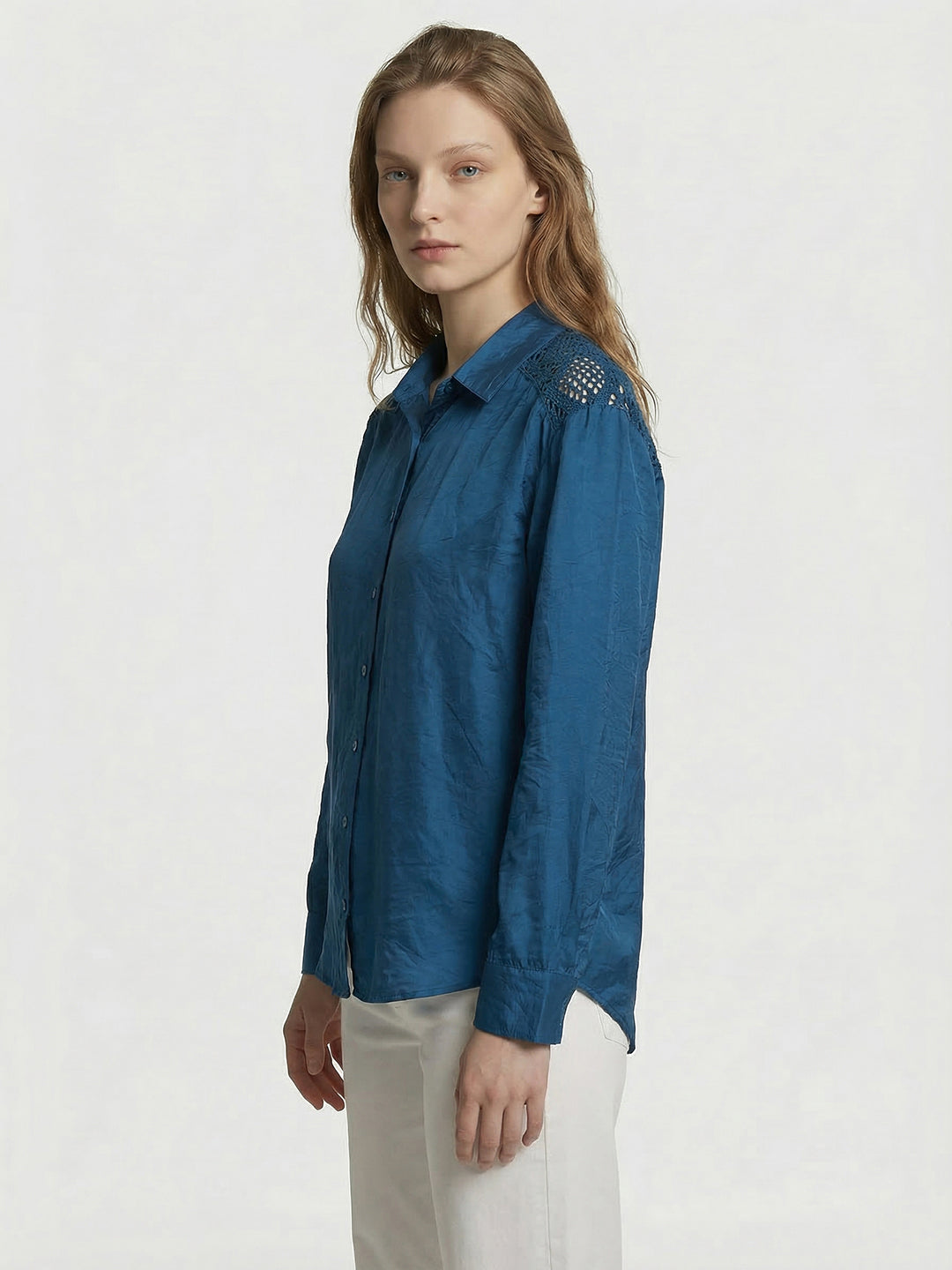 Women Star Sapphire Oversized Shirt