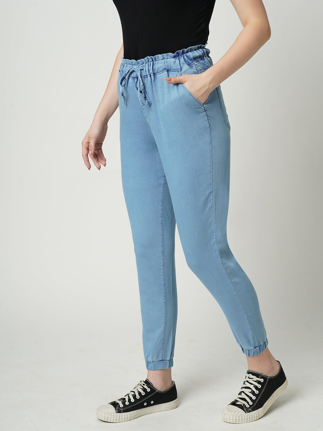 Women High-Rise Comfort Fit Joggers