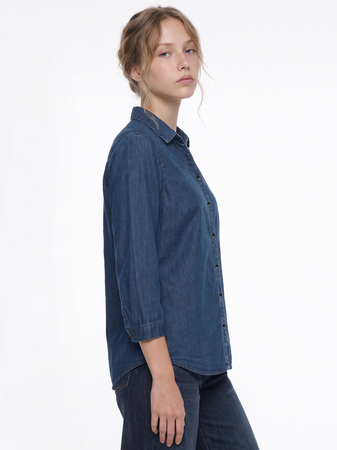 Blue Denim Shirt