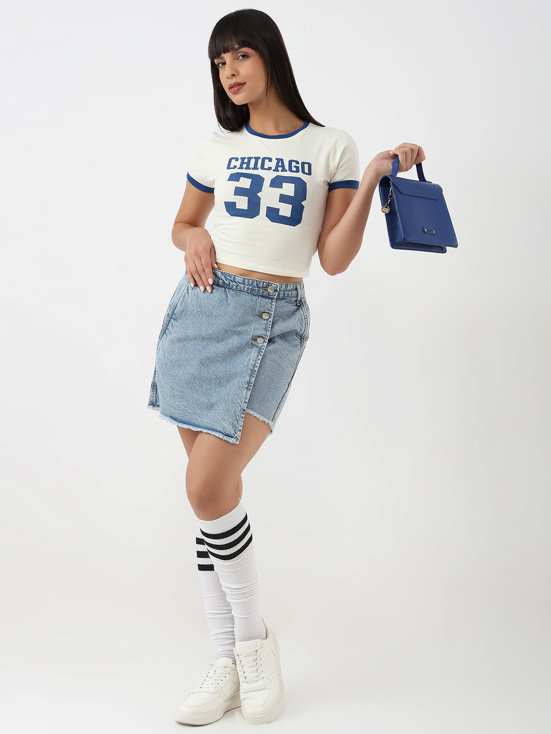 Women Ivory Slim Genz T-Shirt