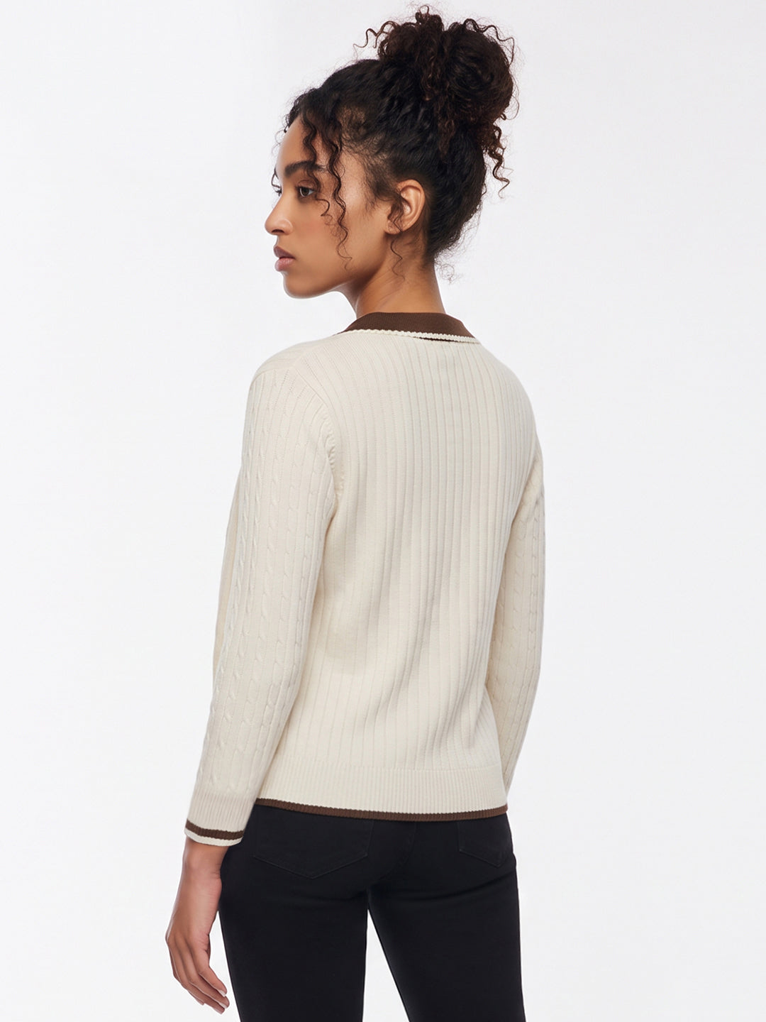 Ivory Flat Knit