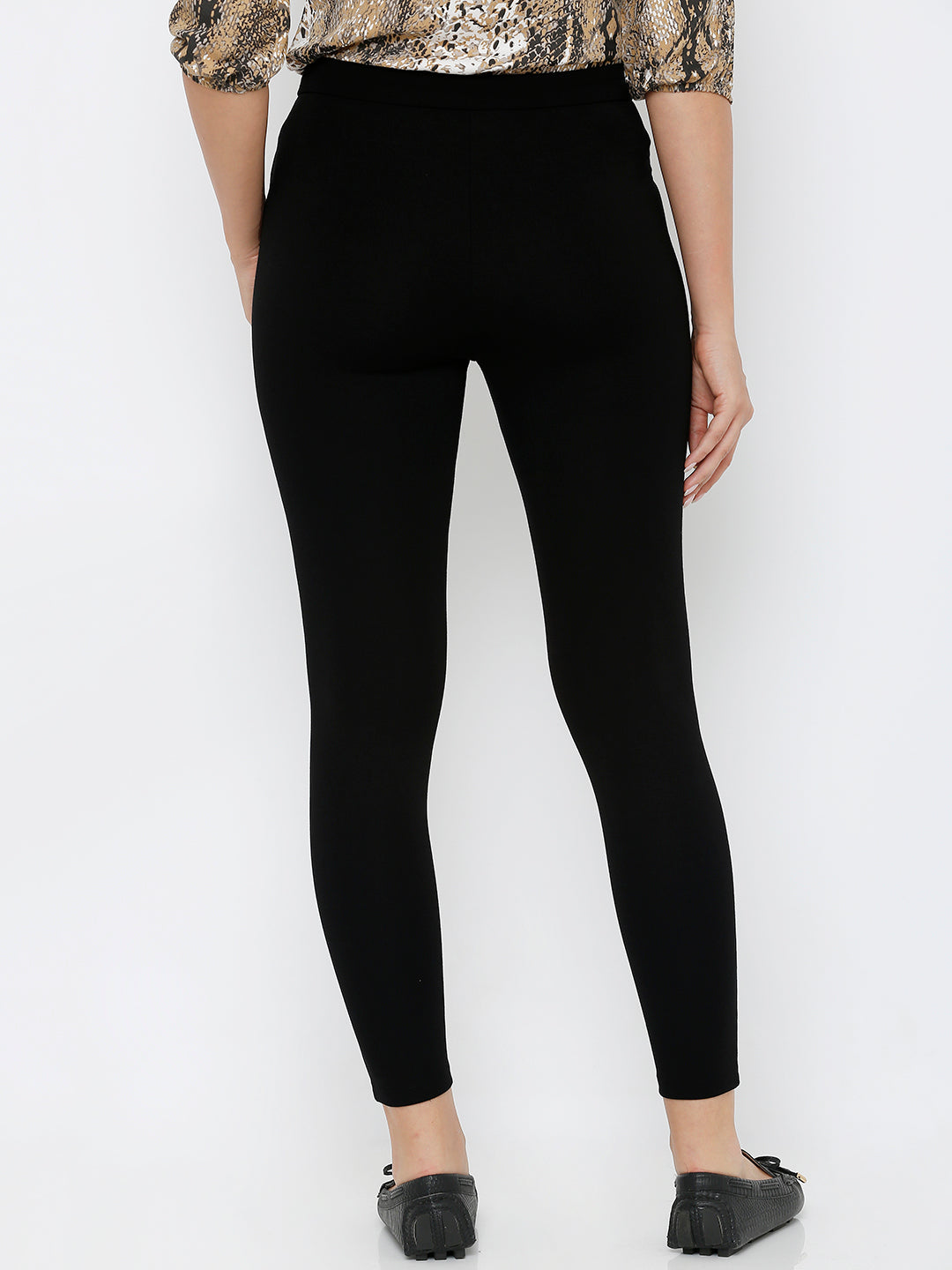 Women High-Rise Skinny Treggings