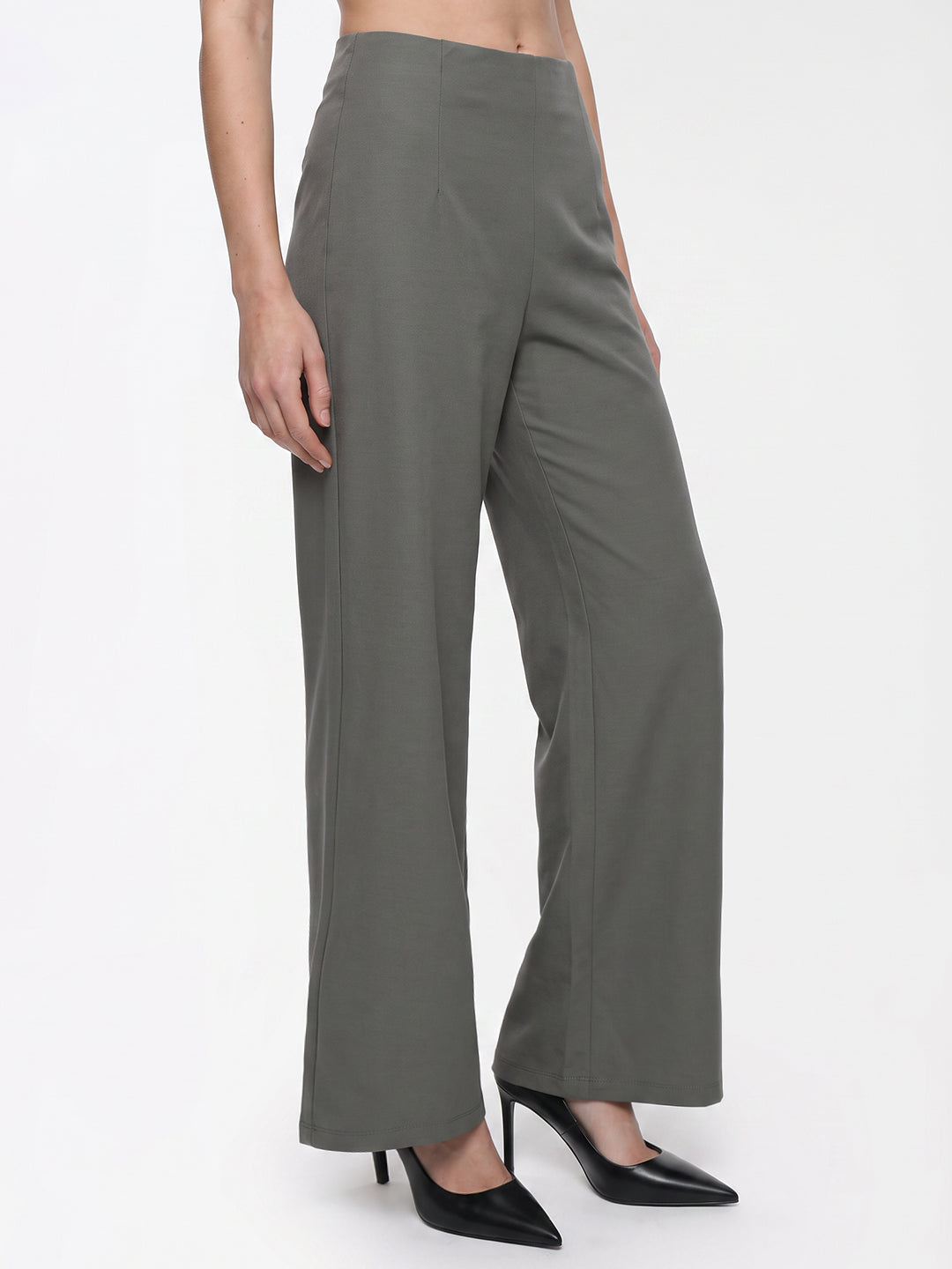 Oyster Super Wide Leg Treggings