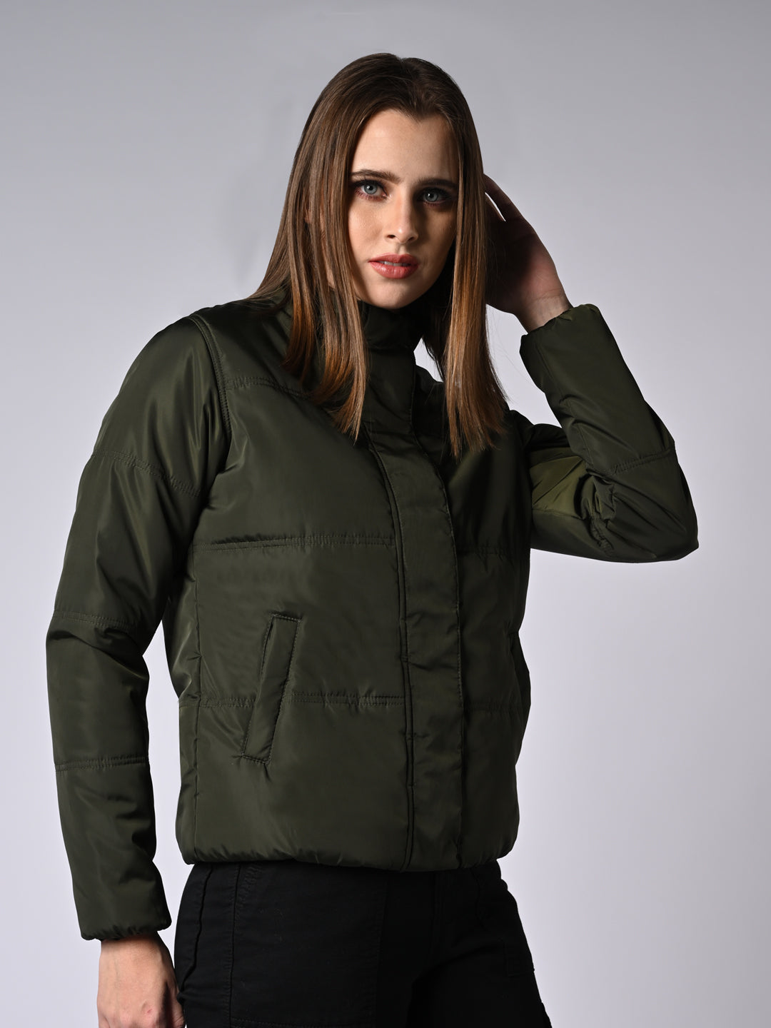 Women Solid Jacket