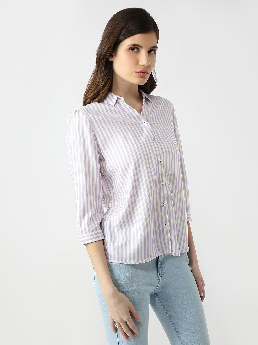 Women Striped Shirt