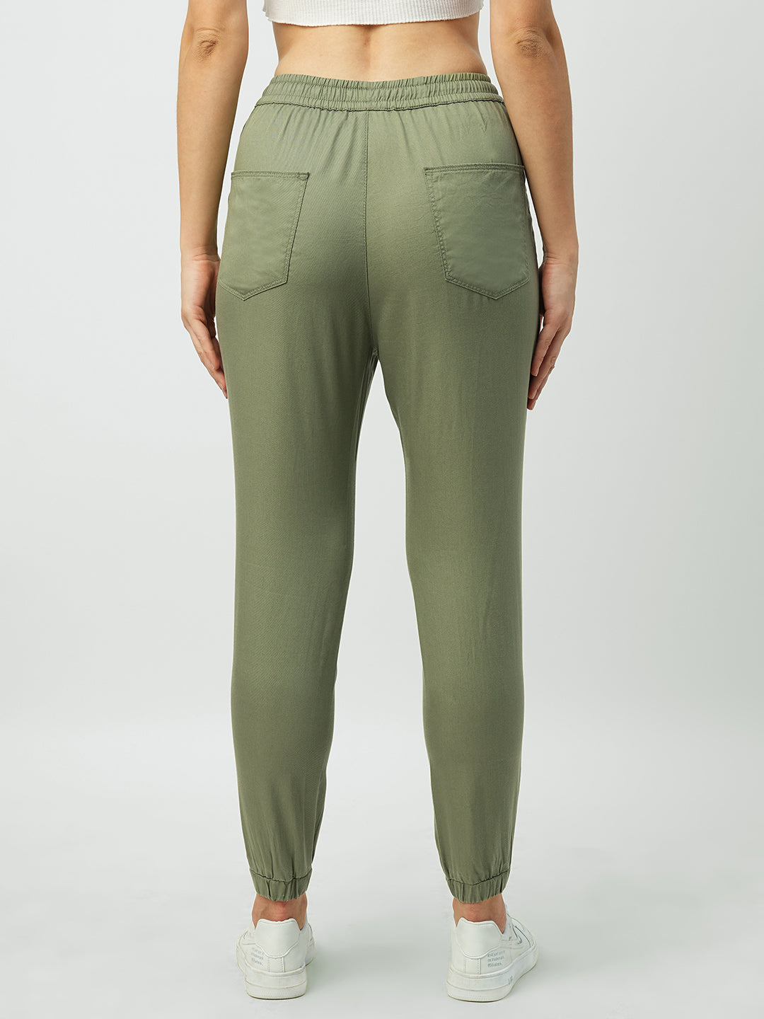 Women High-Rise Comfort Fit Joggers
