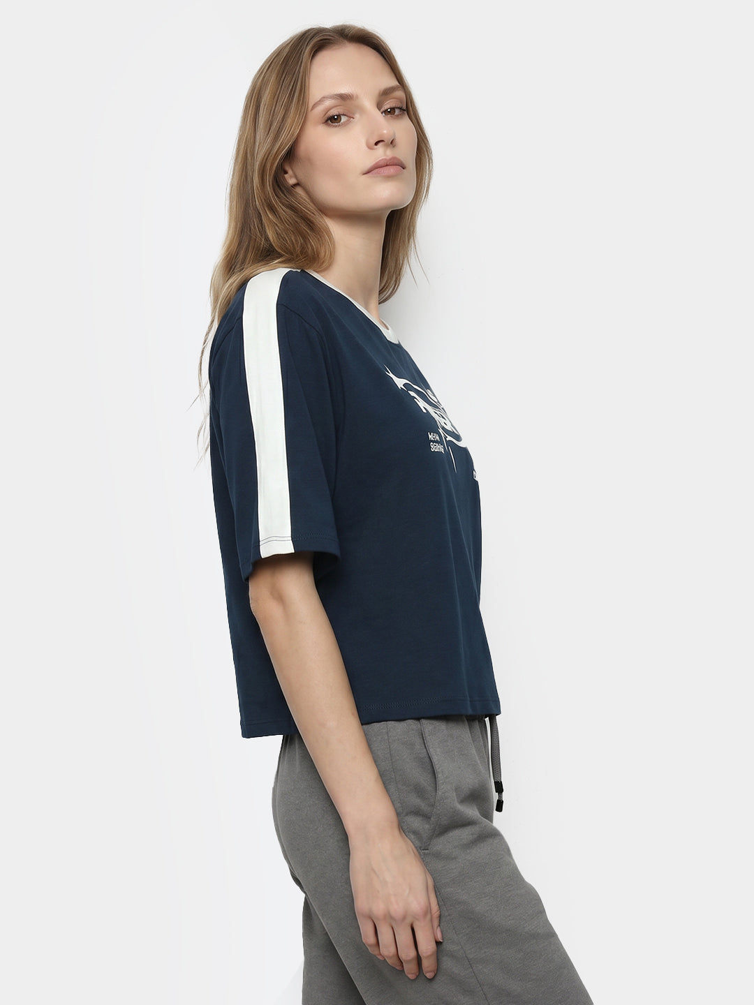 Women Airforce Graphic Genz Tees