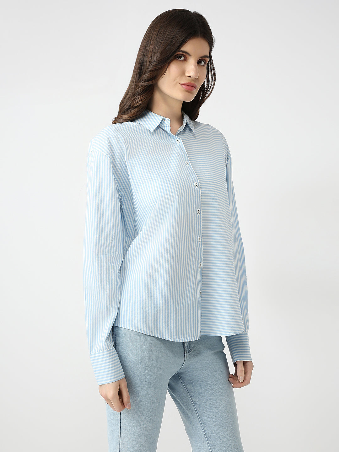 Women Striped Shirt