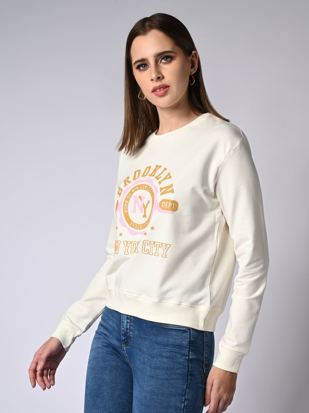 Women Printed Sweatshirt