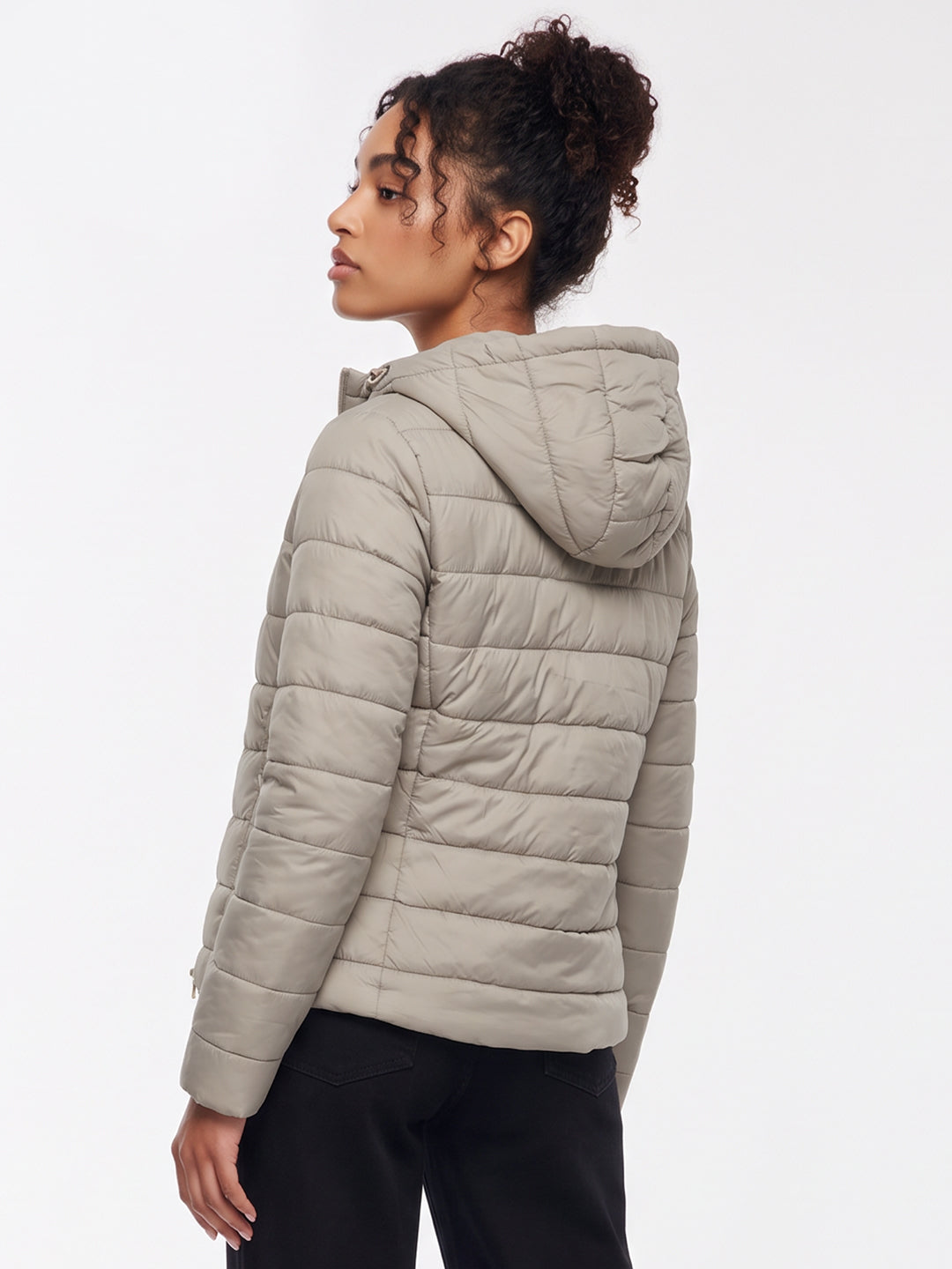 Champagne Winter Puffer Jacket