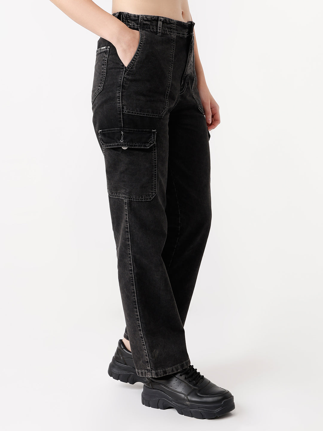 Women High Rise Cargo
