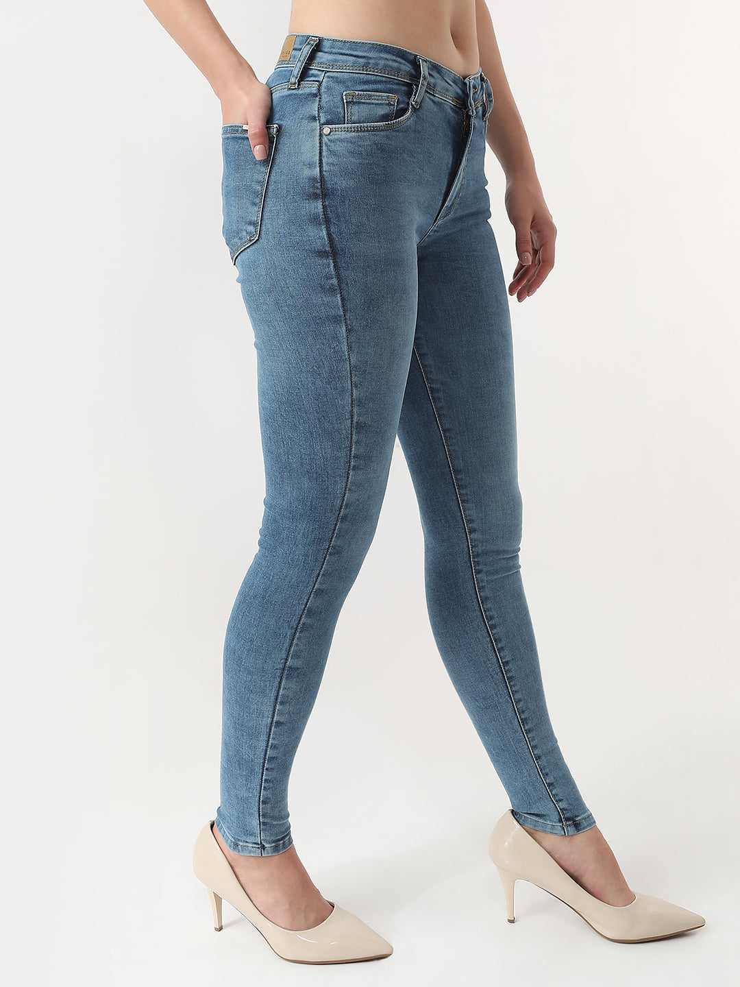 Women High-Rise Skinny Fit Jeans