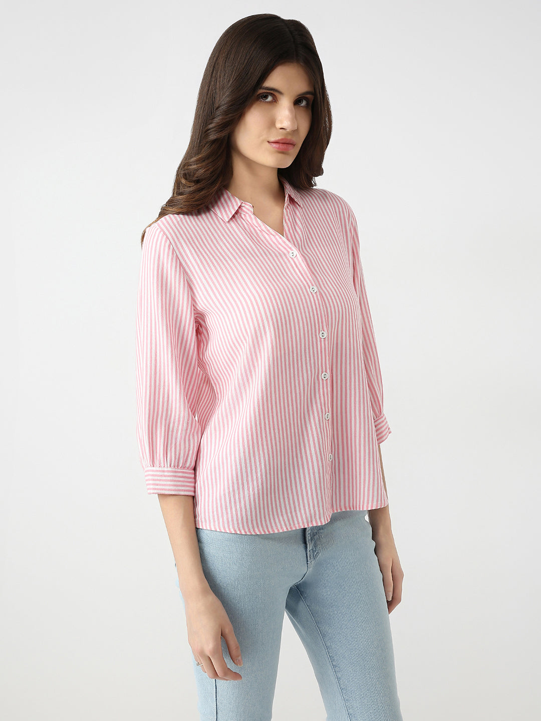 Women Striped Shirt