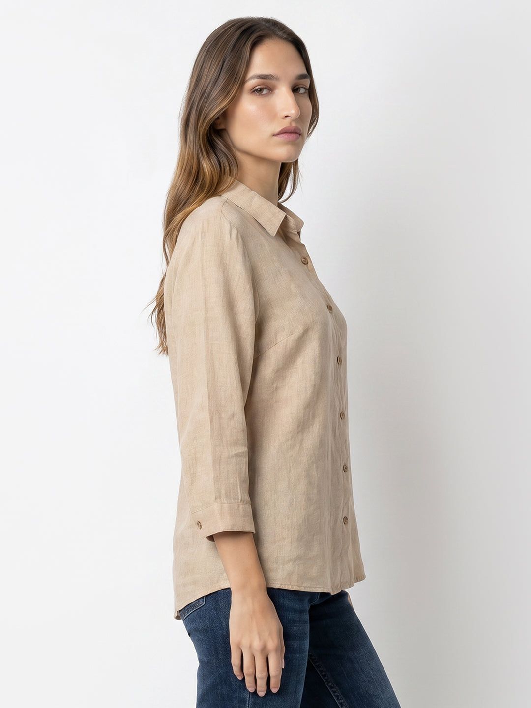 Women Oatmilk Shirt