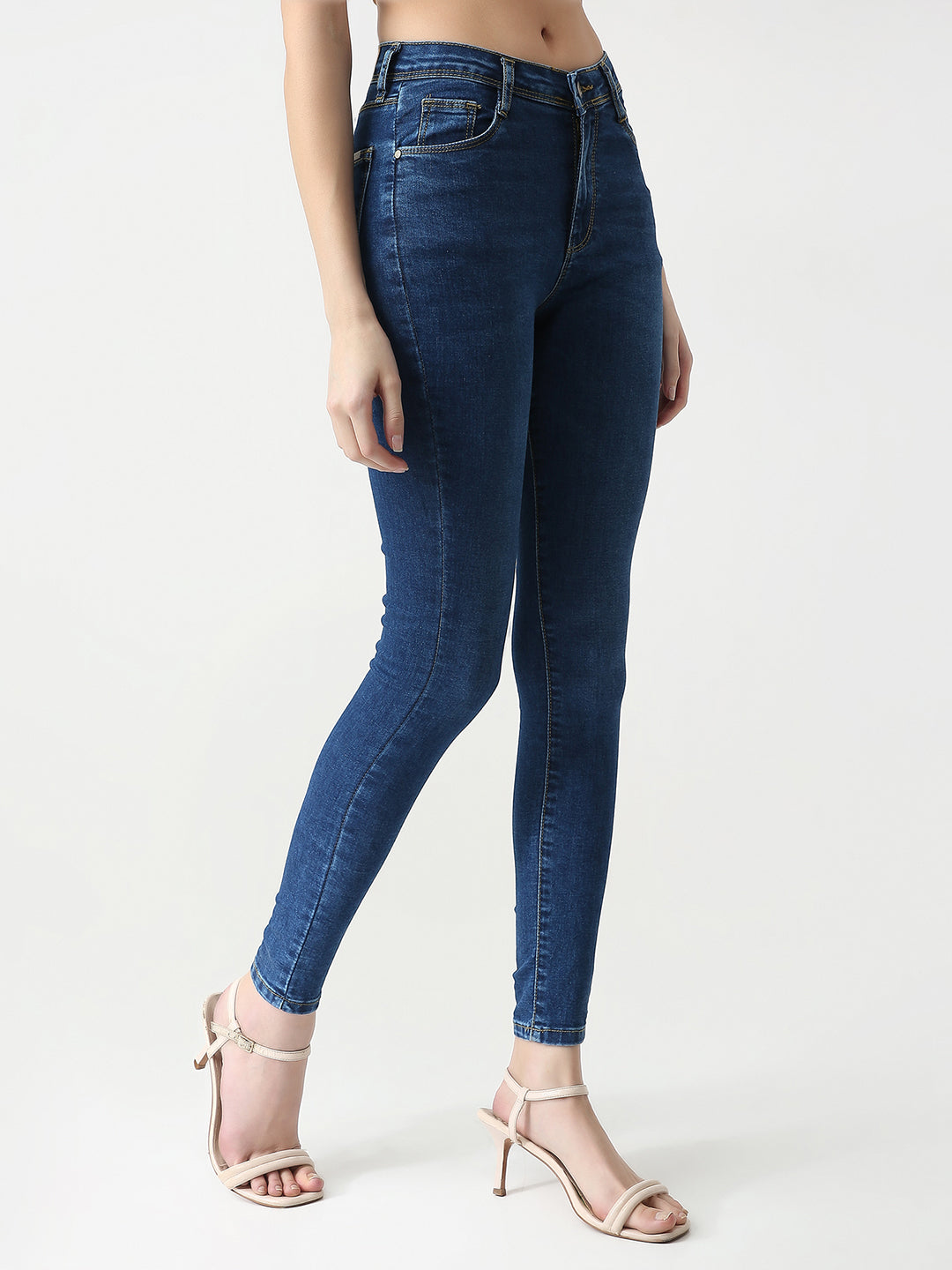Women High-Rise Skinny Fit Jeans